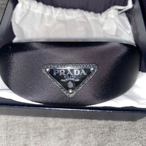 Prada logo headband